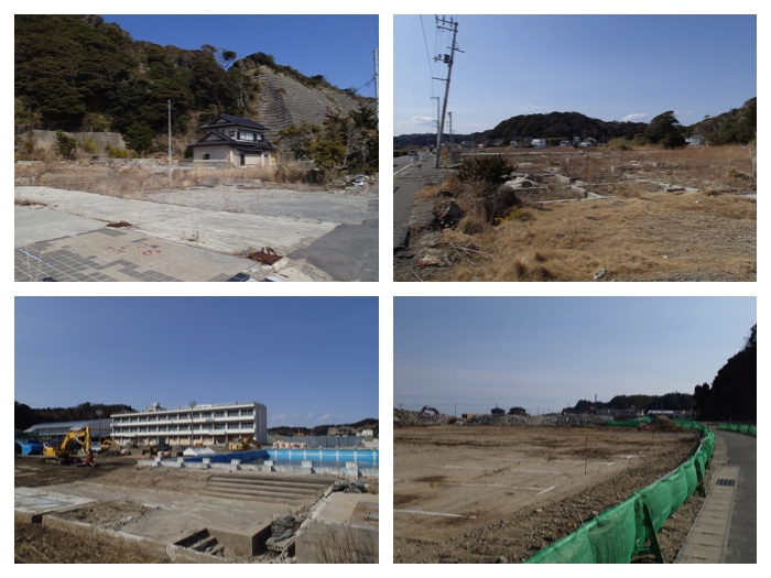 Disaster area at Toyoma in Iwaki city and the tale of edible soil